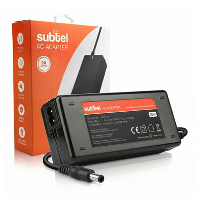 19.5V Laptop Ladekabel: 65W 90W Ladegerät und Netzteil für Dell Inspiron 15,14/ Latitude E5520,7490, HP Pavilion Notebook PCs - 2.6m Netzkabel PA-10, PA-12 Anschluss(7.4mm x 5mm + pin)