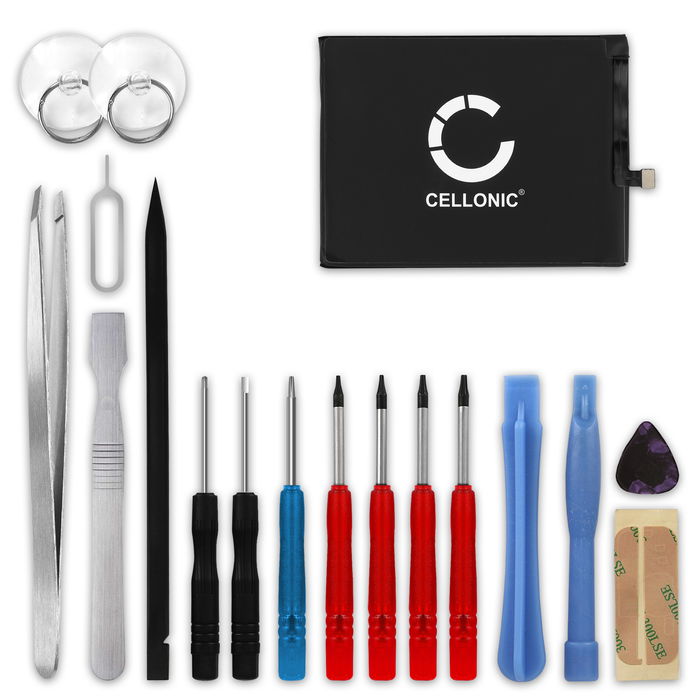Xiaomi Redmi Note 8 Pro Akku + Werkzeug-Set 4400mAh Ersatzakku Batterie von CELLONIC