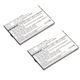 2x Akku 1850mAh