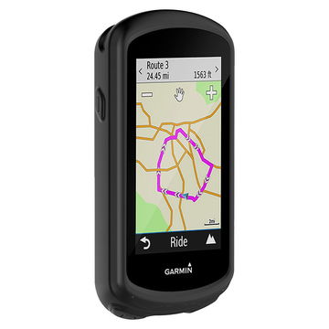 subtel Schutzhülle kompatibel mit Garmin Edge 1030 / Edge 1030 Plus Silikonhülle - Schutz Tasche Silikon Hülle, Fahrrad Navi Case - GPS Cover Bumper Etui schwarz