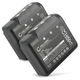 2x Battery (2000mAh, 3.6V)