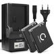 2x Battery (1120mAh, 3.7V) + Charger