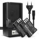 2x Battery (1250mAh, 7.4V) + Charger