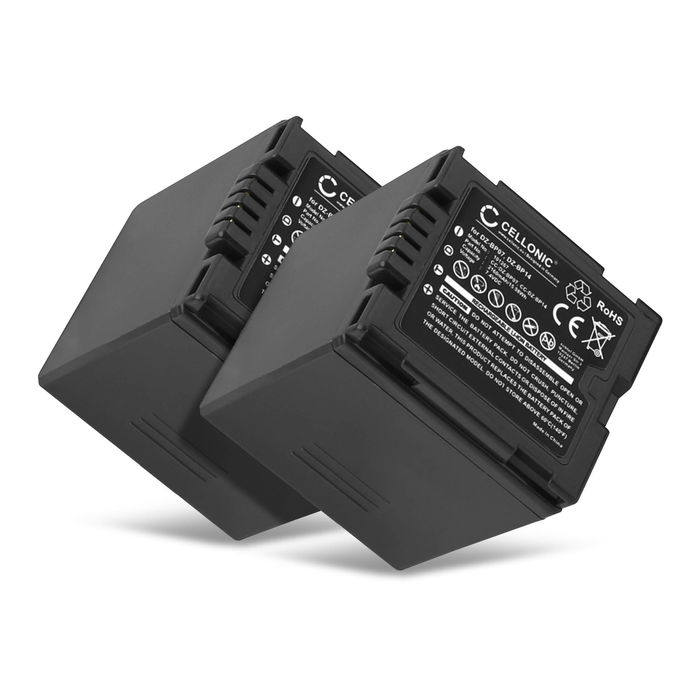 2x Panasonic CGR-DU06 Akku Batterie
