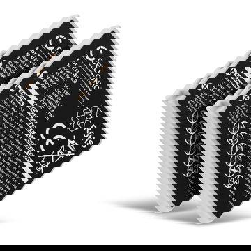 2x EN-EL8 Ersatz Akku für Nikon Coolpix P1 P2 Coolpix S1 S2 S3 S5 s50 S50c S51 S51c S52 S52c S6 S7 S7c S8 S9 - Kamera Ersatzakku - Kameraakku 650mAh, Batterie