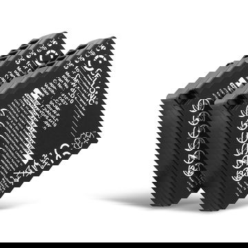 2x Akku für Panasonic Lumix DMC-GX1 Lumix DMC-G3 Lumix DMC-GF2 Lumix DMC-ZS7 Lumix DMC-TS2 DMW-BLD10 (900mAh, 7.2V) von CELLONIC