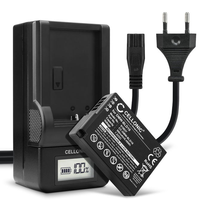 2x Panasonic Lumix DMC-G3 Akku Batterie