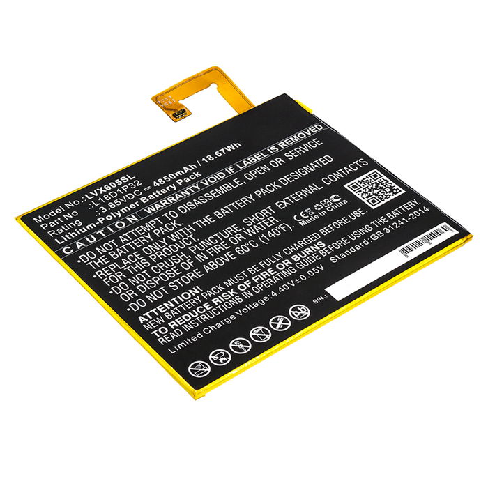 Lenovo Tab M10 TB-X605F Akku 4850mAh Ersatzakku Batterie von subtel