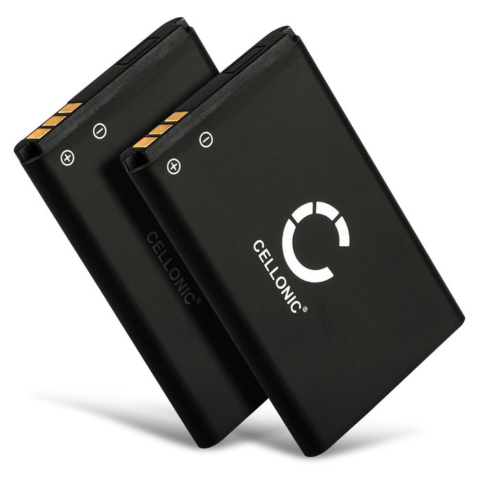 2x Nokia C2-01 Akku 1020mAh Ersatzakku Batterie von CELLONIC