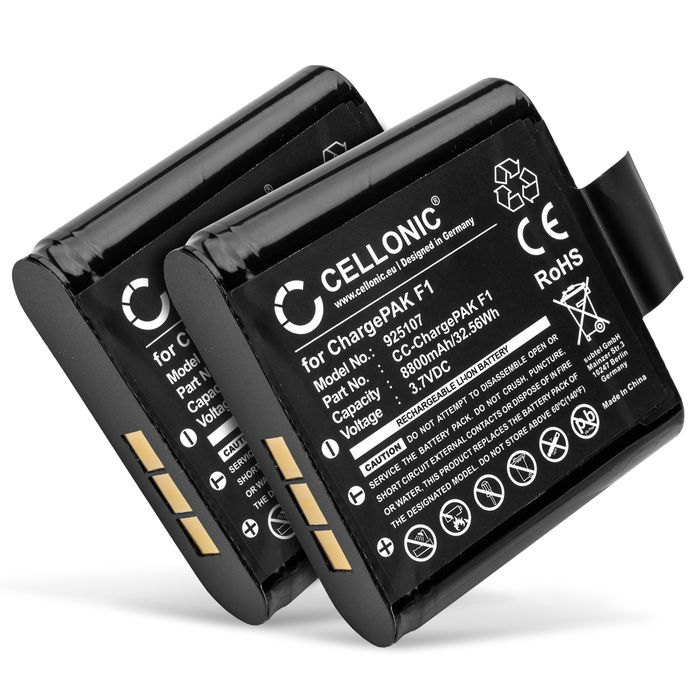 2x PURE Evoke D4 Akku 8800mAh Ersatzakku Batterie von subtel