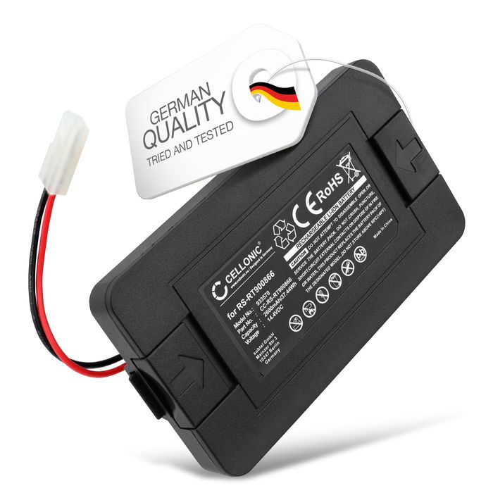 Battery for Rowenta Explorer 40, 60, 20 / Rowenta RS-RT900866, Bagotte BAGOTTE 2600mAh from CELLONIC - With Shell
