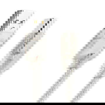 USB Kabel für USB 2.0-Druckerkabel A-Stecker auf B-Stecker, 3 m - Ladekabel 3m PVC Datenkabel Transparent