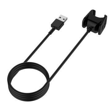 FitBit Ladekabel Ersatz - USB Kabel für FitBit Charge 3 Uhr / Fitness Tracker / Smartwatch - 1A PVC Datenkabel
