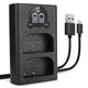Doppelladegerät + USB Kabel