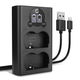 Doppelladegerät + USB Kabel