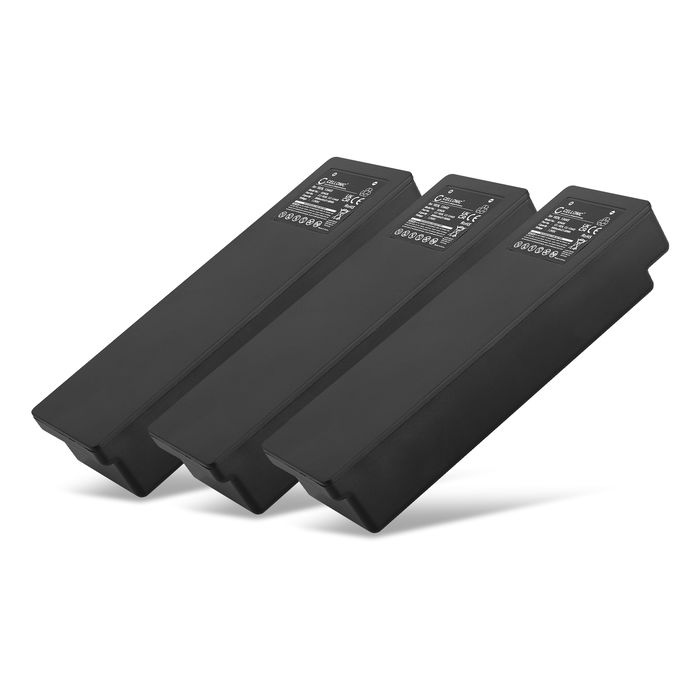 3x Scanreco Effer Akku 3000mAh Ersatzakku Batterie von subtel