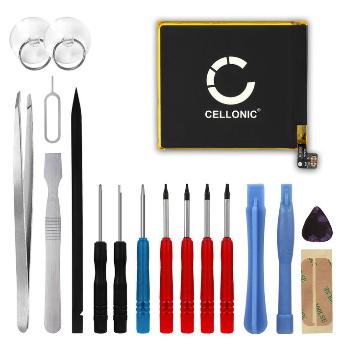 Oppo Reno 2Z Akku + Werkzeug-Set 3900mAh Ersatzakku Batterie von CELLONIC