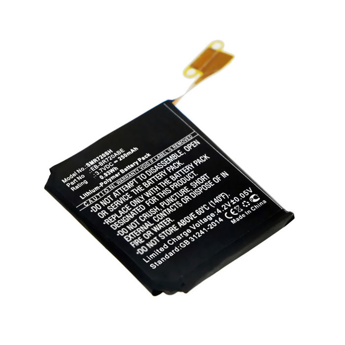 Samsung Gear S2 (SM-R720) Akku 250mAh Ersatzakku Batterie von subtel