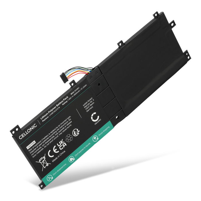 Lenovo Miix 510-12IKB Akku 4850mAh Ersatzakku Batterie von subtel