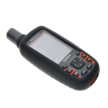 subtel Schutzhülle kompatibel mit Garmin GPSMAP 62 / 62s / 62SC / 64 / 64s / 64st / 65 Silikonhülle - Schutz Tasche Silikon Hülle, Fahrrad Navi Case - GPS Cover Bumper Etui schwarz