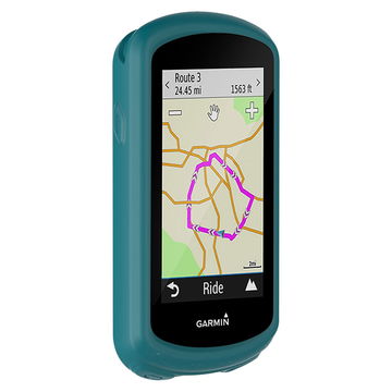 subtel Schutzhülle kompatibel mit Garmin Edge 1030 / Edge 1030 Plus Silikonhülle - Schutz Tasche Silikon Hülle, Fahrrad Navi Case - GPS Cover Bumper Etui grün