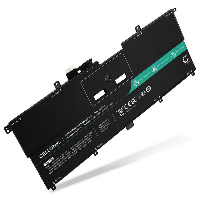 Dell NNF1C Akku 4000mAh Ersatzakku Batterie von subtel