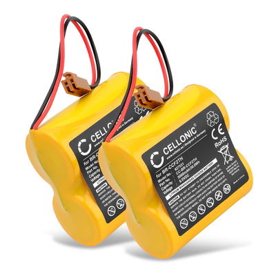 2x Akku für Panasonic BR-CCF2TE BR-CCF2TH (5000mAh, 6V) von CELLONIC