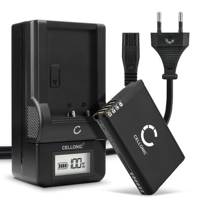 Ersatz Akku für Garmin Alpha 100 Montana 600 600T 610 680 680t 650 650t Monterra VIRB Elite 1.4 GPS Navigation - Navi Ersatzakku 010-11599-00 010-11654-03 361-00053-00 + Ladegerät - 2200mAh Navigationsgerät Batterie