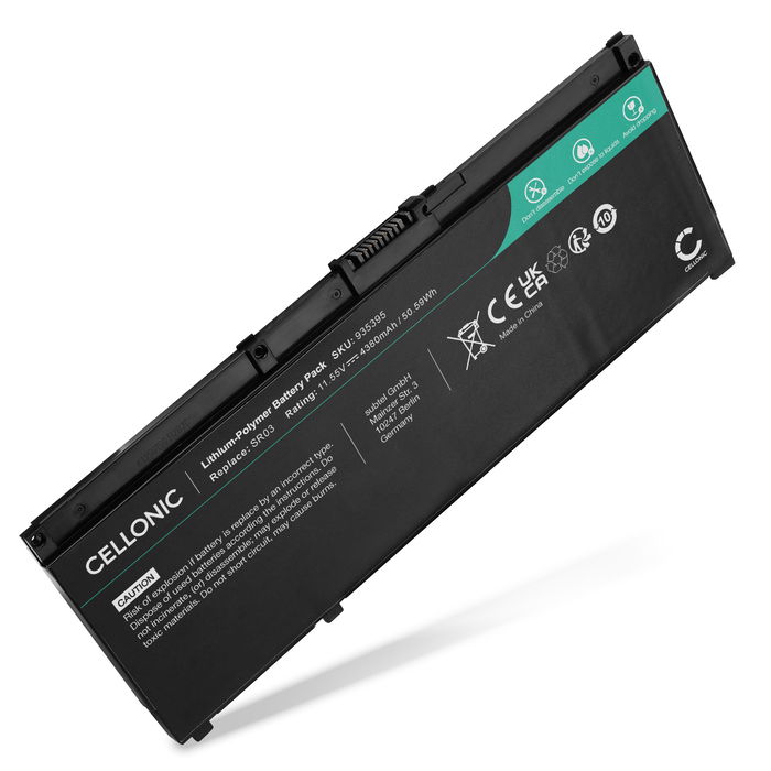 HP SR03XL Akku 4380mAh Ersatzakku Batterie von subtel