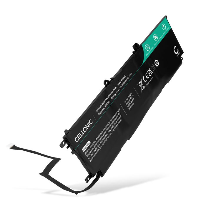 Battery for HP Envy 13-AD, AD03XL, 921409-271, 921409-2C1, AD03051XL 11.1V 3850mAh from CELLONIC