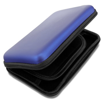 Schutzhülle für Nintendo 3DS XL, DSi XL, New 2DS XL, Retroid Pocket 2 Plus & Analogue Pocket – Robuste Tasche in Dunkelblau