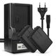 2x Battery (850mAh, 3.7V) + Charger