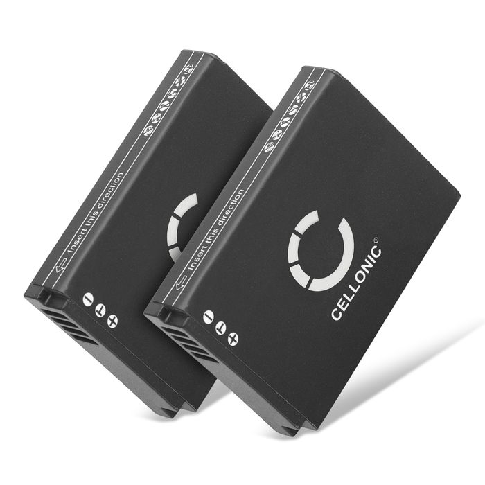 2x Akku für Samsung PL210 Ersatzakku 750mAh Batterie