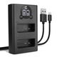 Doppelladegerät + USB Kabel
