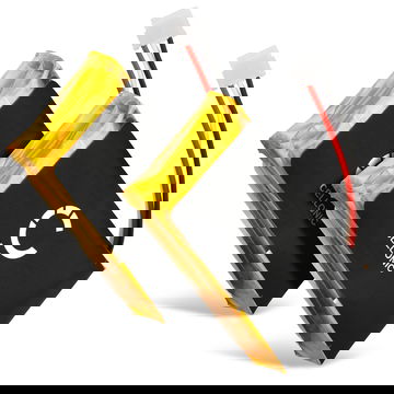 2x PR-062334 Ersatz Akku für GoPro Hero Plus, CHDHA-301, Hero HWBL1 - Kamera Ersatzakku - Kameraakku 800mAh, Batterie