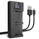 Doppelladegerät + USB Kabel