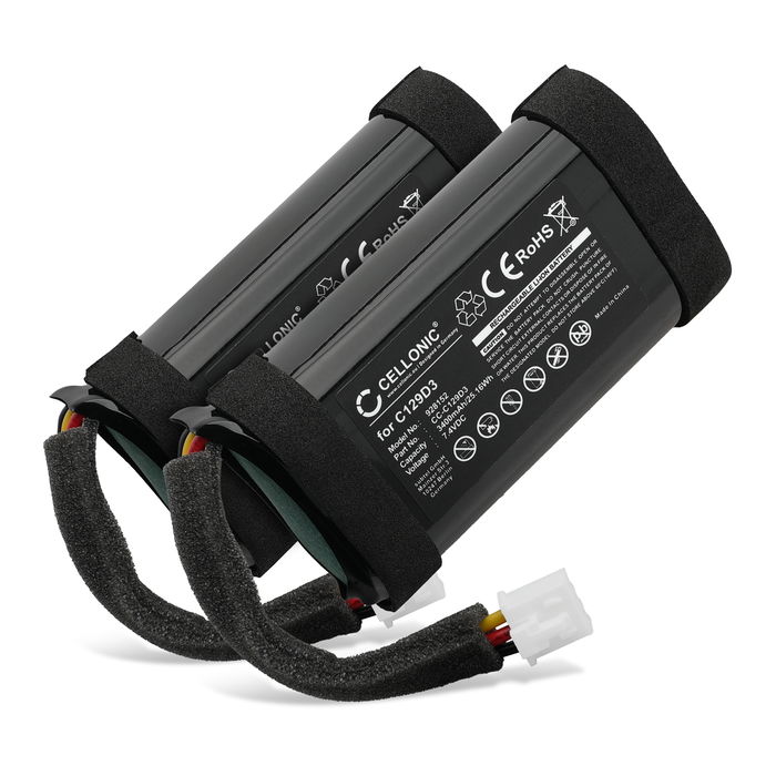 2x Bang & Olufsen BeoPlay A1 Akku 3400mAh Ersatzakku Batterie von subtel