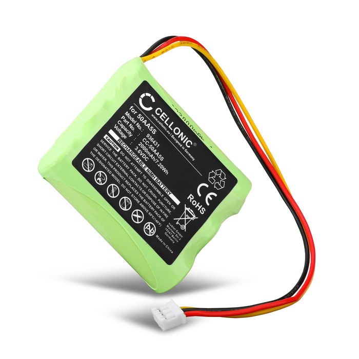 Tonies 50AA5S Akku 2000mAh Ersatzakku Batterie von CELLONIC
