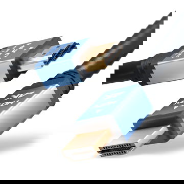 Standard HDMI Type A Cable for TechniSat DIGIT/ DIGIPAL / SONATA 1 / TECHNISTAR / TECHNIBOX TV, DVD, Blu-Ray, Camera, Monitor - 1,5m Standard HDMI Type A to HDMI Standard (Type A) Lead