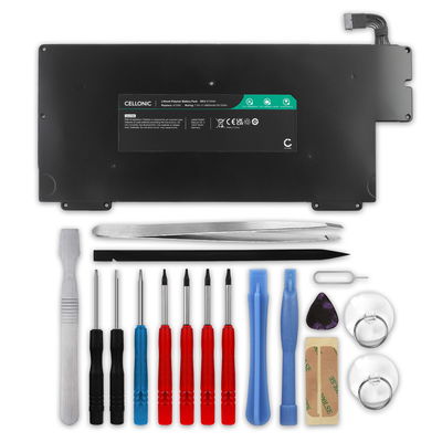 Akku für Apple MacBook Air 13 - A1237, A1304, A1245 Laptop - 4800mAh 7.4V + Werkzeug-Set