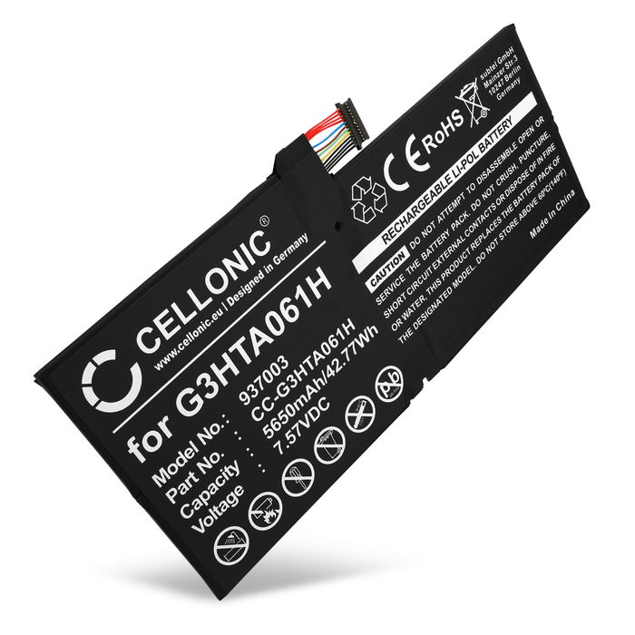 Microsoft Surface Pro 7 Akku 5650mAh Ersatzakku Batterie von CELLONIC