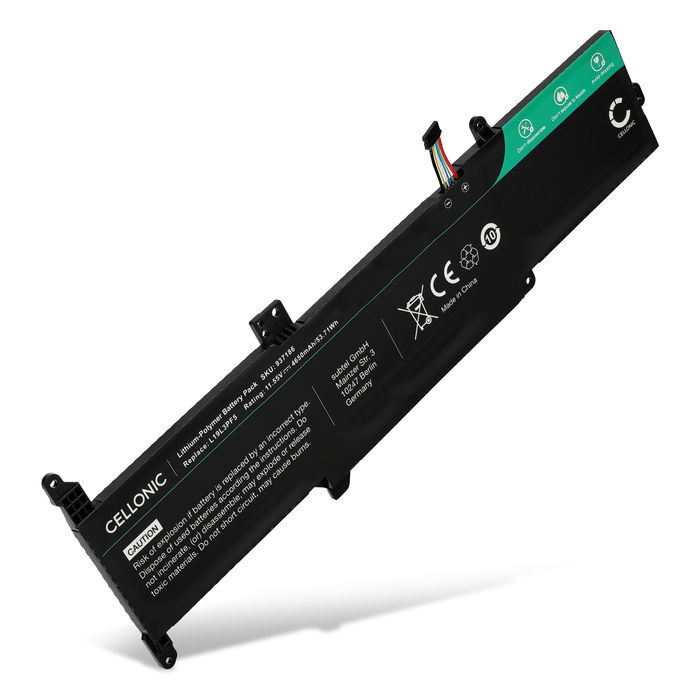 Lenovo IdeaPad 3 15IIL05 Akku 4650mAh Ersatzakku Batterie von Cellonic