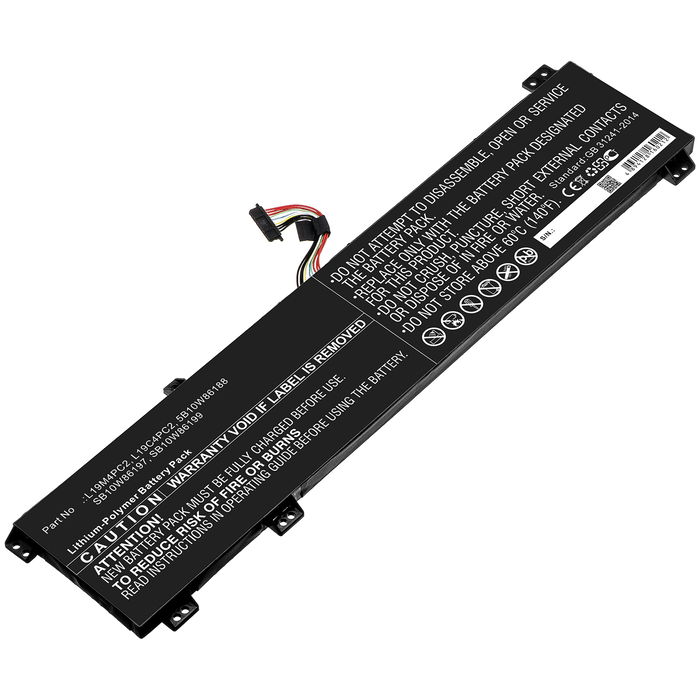 Akku für Lenovo Legion 5 17ARH05H, Legion 7 15IMH05, Legion 7 15IMHg05 Laptop - 5180mAh 15.4V 
