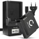 2x Battery (1100mAh, 3.6V) + Charger