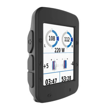 subtel Schutzhülle kompatibel mit Garmin Edge 520 / Edge 520 Plus Silikonhülle - Schutz Tasche Silikon Hülle, Fahrrad Navi Case - GPS Cover Bumper Etui schwarz