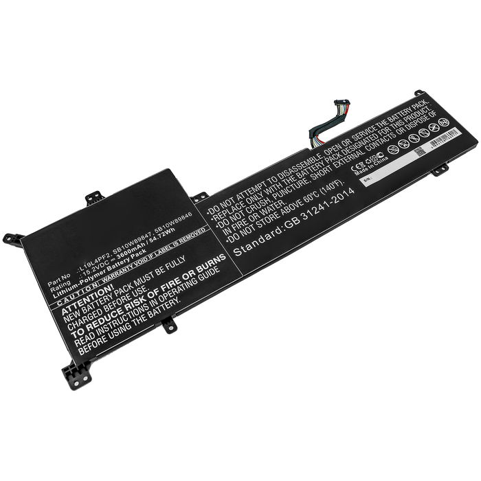 Akku für Lenovo IdeaPad 3-17ADA05, 3-17ARE05, 3-17IIL05, 3-17IML05, L19L4PF2 Laptop - 3600mAh 15.2V 
