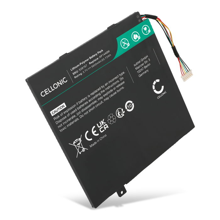Acer 4260124P Akku 5600mAh Ersatzakku Batterie von Cellonic