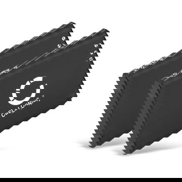 2x DMW-BCN10, BP-DC14 Ersatz Akku für Panasonic Lumix DMC-LF1, Leica V-LUX50 - Kamera Ersatzakku - Kameraakku 770mAh, Batterie