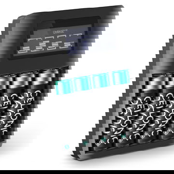 AA NiMH Batterie 2600mAh (x4) Ersatz Akku für Samsung S760 S860 ES9 S630 ES15 ES28 ES30 S730 S750 - Kamera Ersatzakku + Ladegerät SNB-2512,SBP-2524 - Kameraakku 4x AA 2600mAh, Batterie