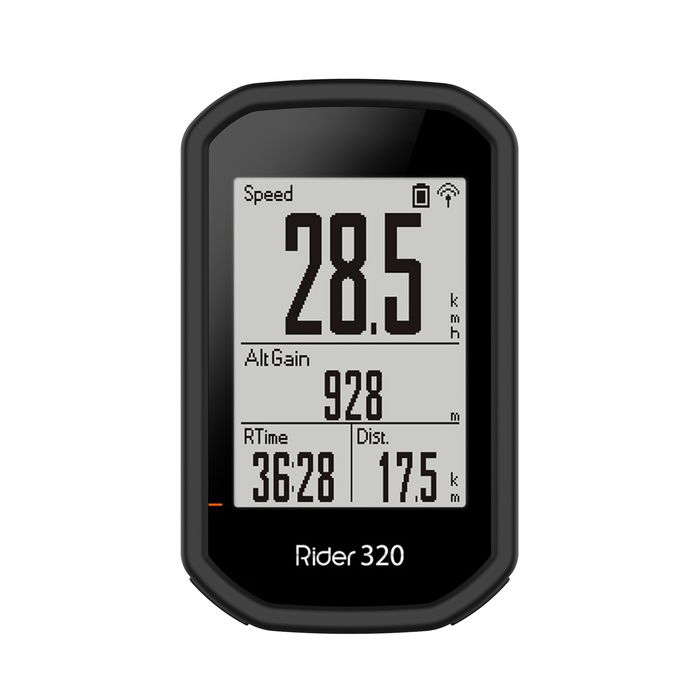 subtel Silicone Case for Bryton Rider 420, Rider 320, Rider 430 Cover - Protective Bumper Shell Skin Shockproof Rubber Housing for GPS SatNav Sat Nav Navi - Black